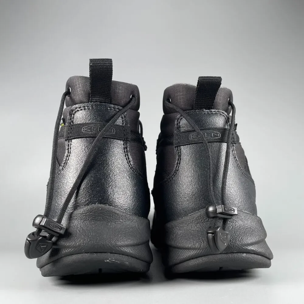 Keen Uneek Snk WP Men's Size 10.5 Black Chukka Boots Waterproof Hiking Shoes NEW